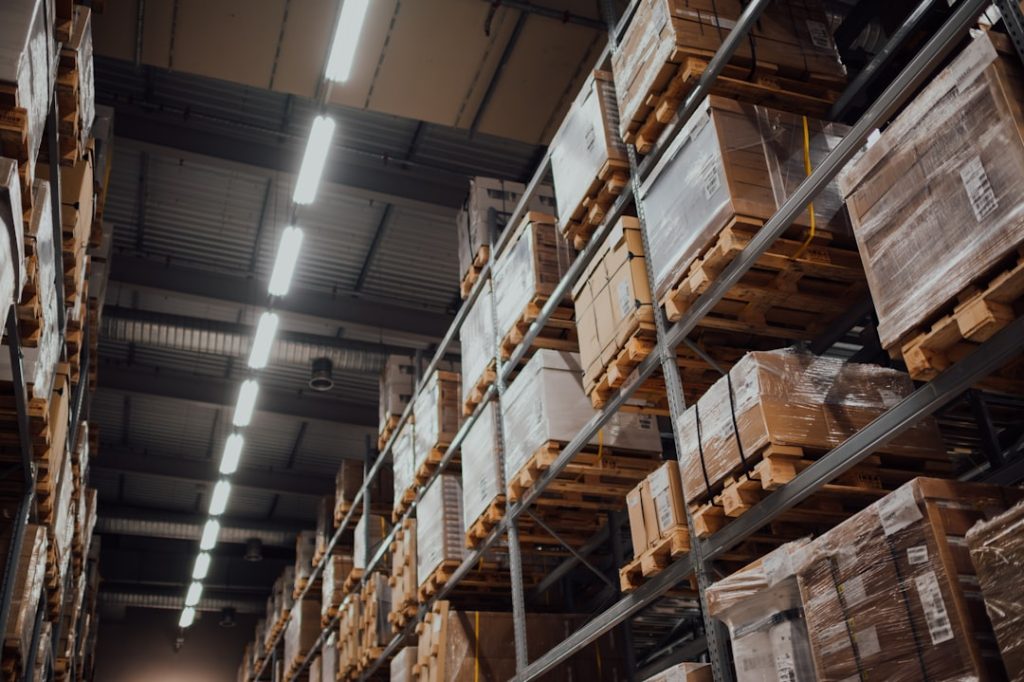 Warehouse inventory environment for RFID and barcode asset tracking